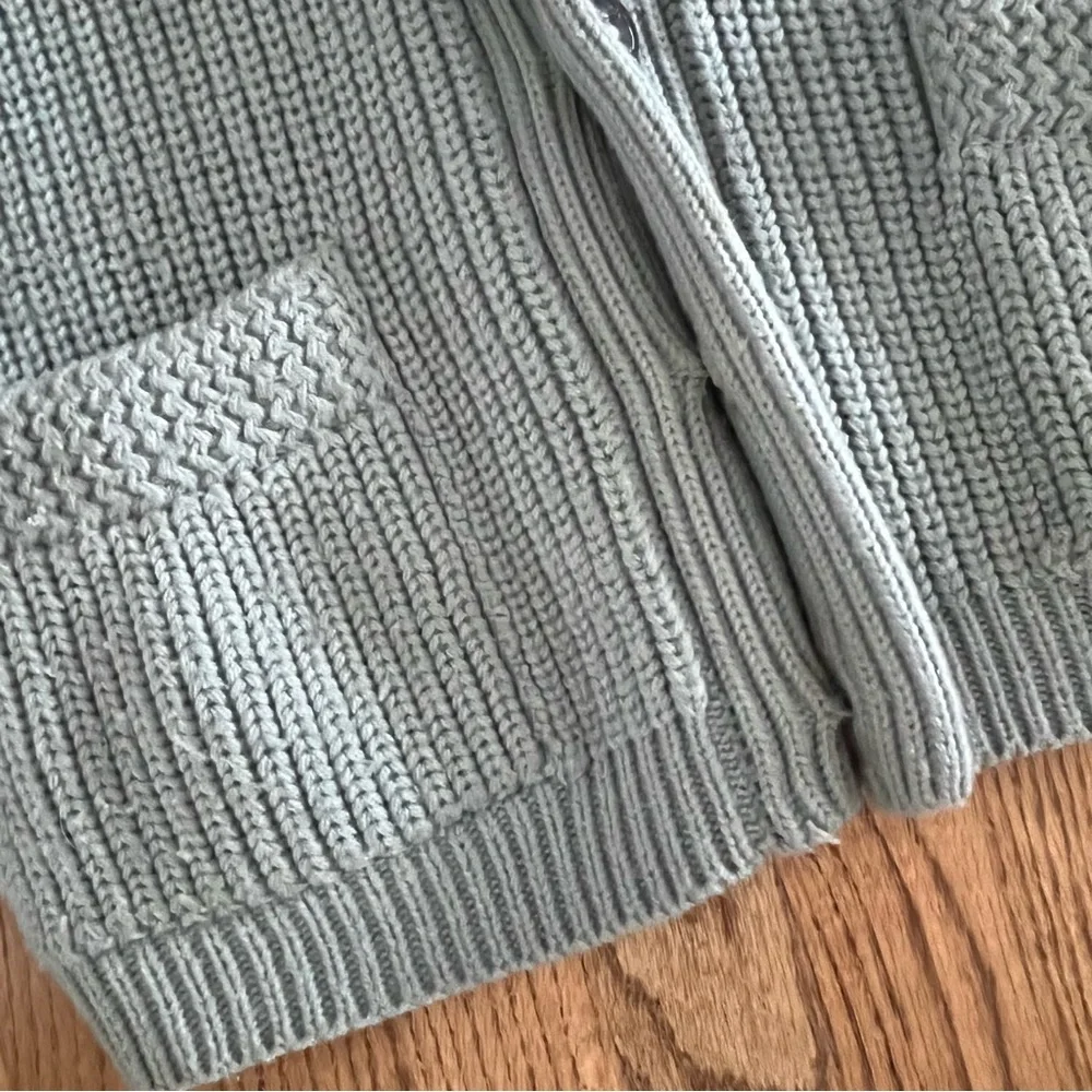 Miller Outerwear Vintage Rare 1970s Cardigan Sweater Grandpa Dad Vibes Gray Sz L - Picture 6 of 11